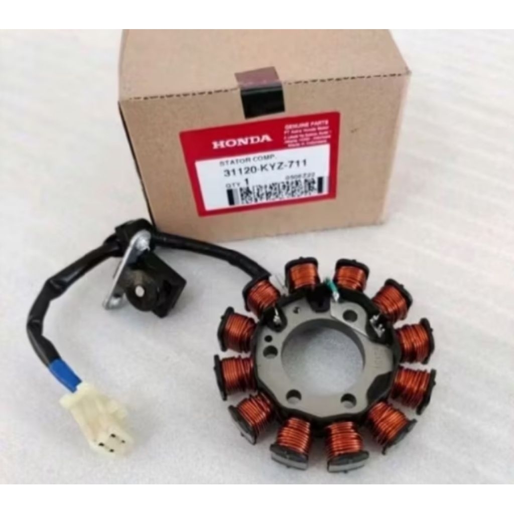 Spull Assy Stator Comp Spul Assy KYZ Honda Supra x helm in Blade New fi 125 Supra x injeksi original