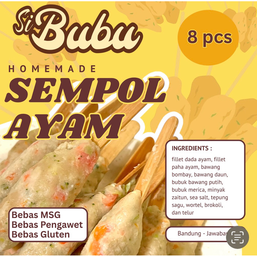 

sempol ayam homemade MPASI