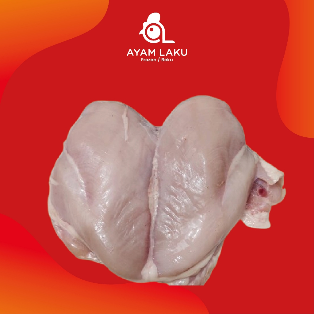 

Dada Ayam Fillet Tebal – Segar, Tanpa Kulit, Boneless, Frozen 375–385g