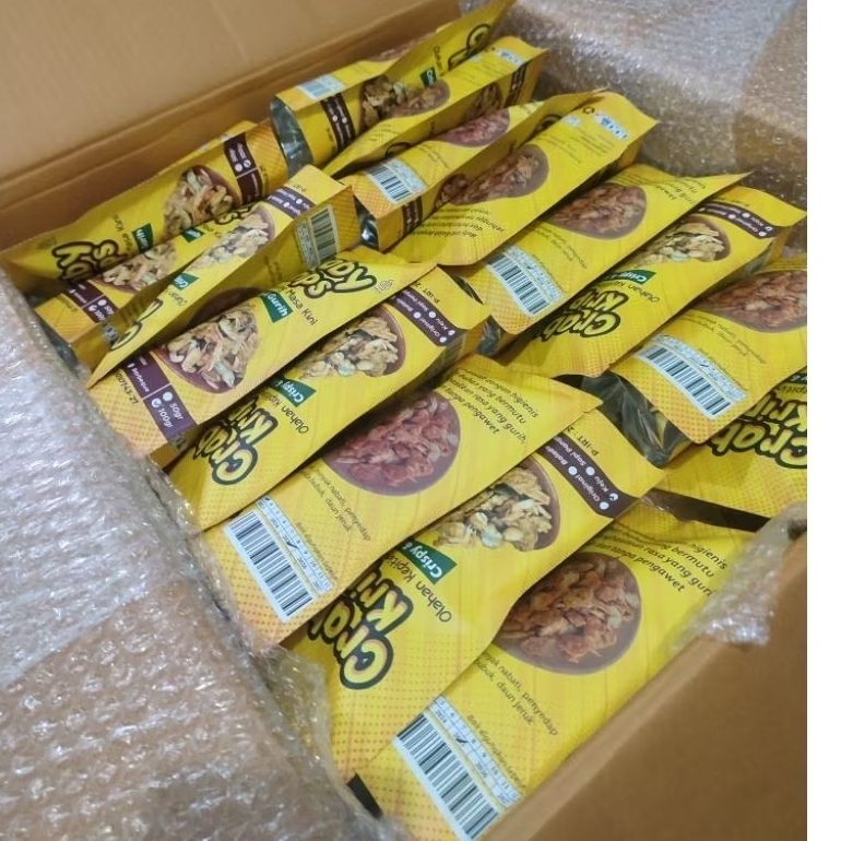 

BABY CRAB CRISPY BELI 5 GRATIS 1 SEMUA RASA KEMASAN PREMIUM