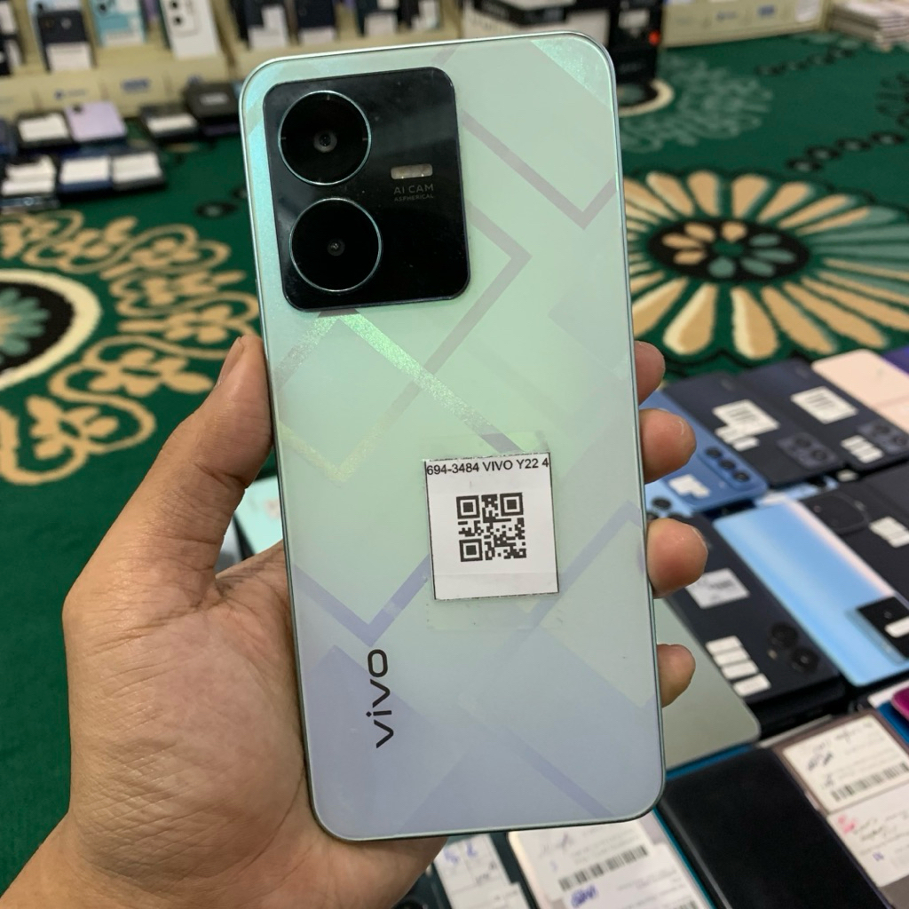 VIVO Y22 4/64 NORMAL ORIGINAL | HP SECOND MURAH BERGARANSI