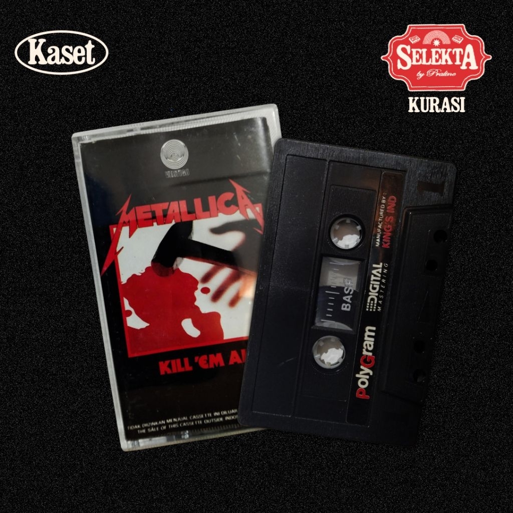 Kaset Metallica - Kill 'em All (booked)