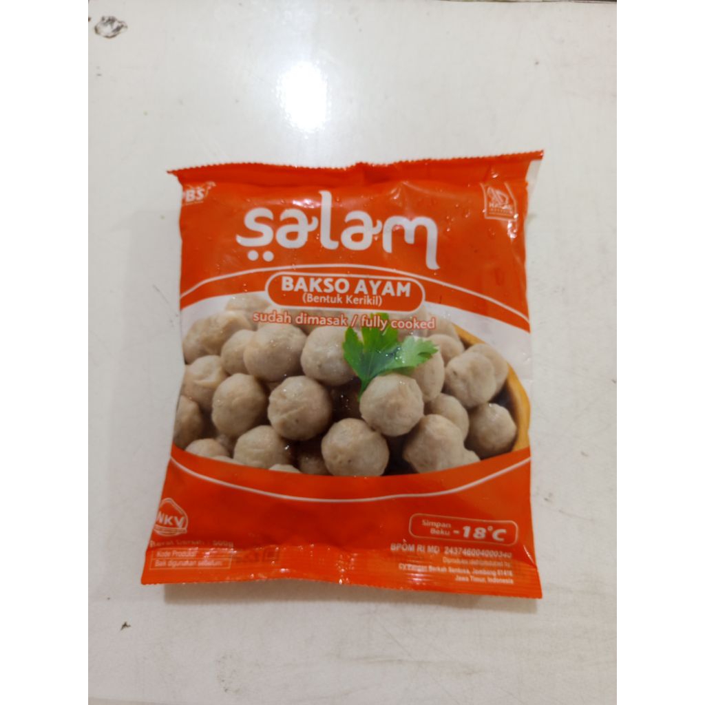 

SALAM bakso ayam kerikil 500gram