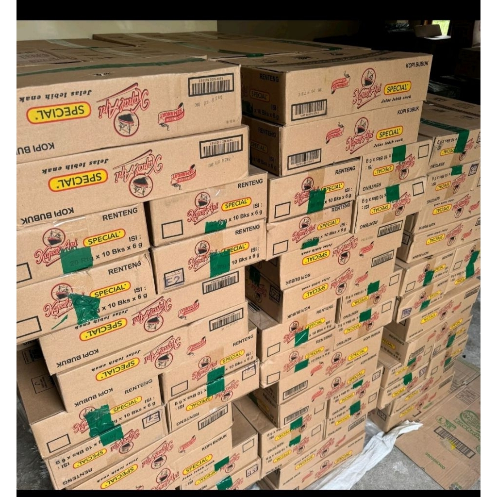 

Kopi Kapal Api Special Mini 6,5 gr 1 Dus isi 20 Renceng.
