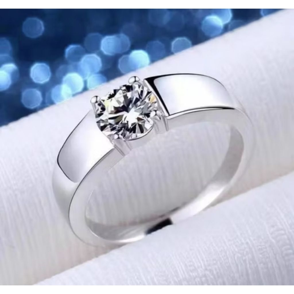 [GRATIS BOX] Cincin Perak S925 Sterling Silver/cincin nikah/cincin tunangan/cincin kawin/cincin lama