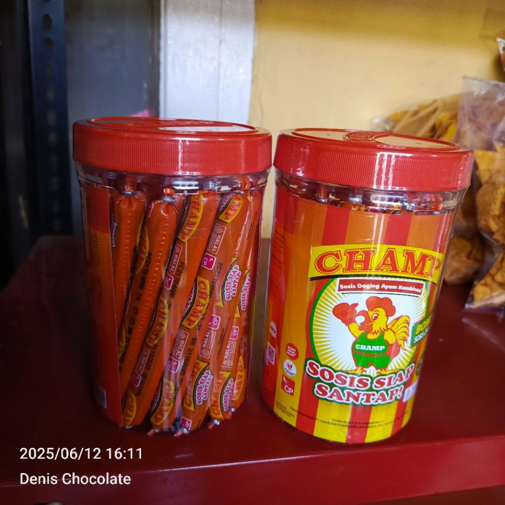 

Sosis Champ Siap makan isi 26pcs