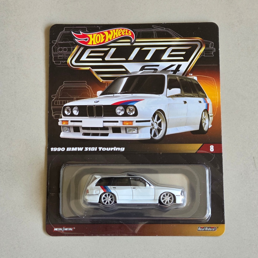 Hot Wheels Elite 64 1990 BMW 318i Touring