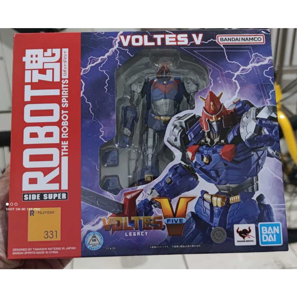 BANDAI VOLTUS V THE ROBOT SPIRITS SIDE SUPER VOLTES V LEGACY