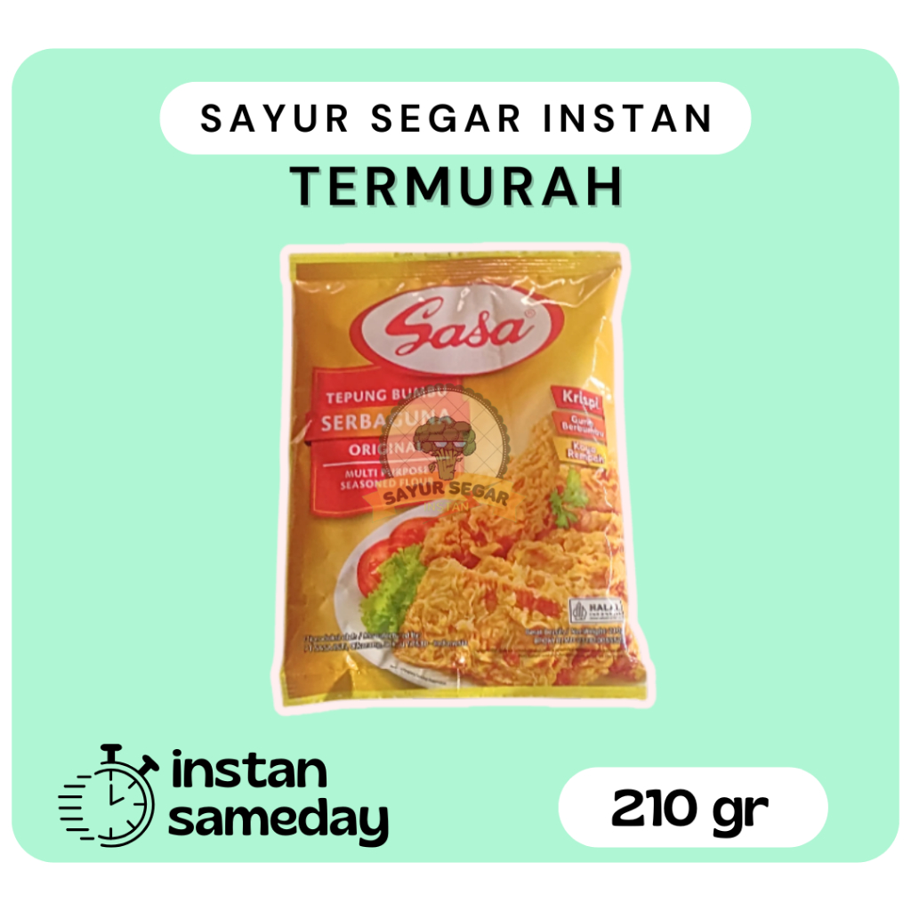 

Tepung Serbaguna Sasa 210 gr - SayurSegarInstan