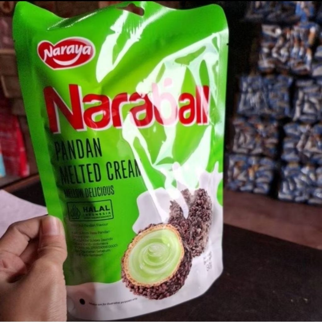 

Naraball Pandan melted cream