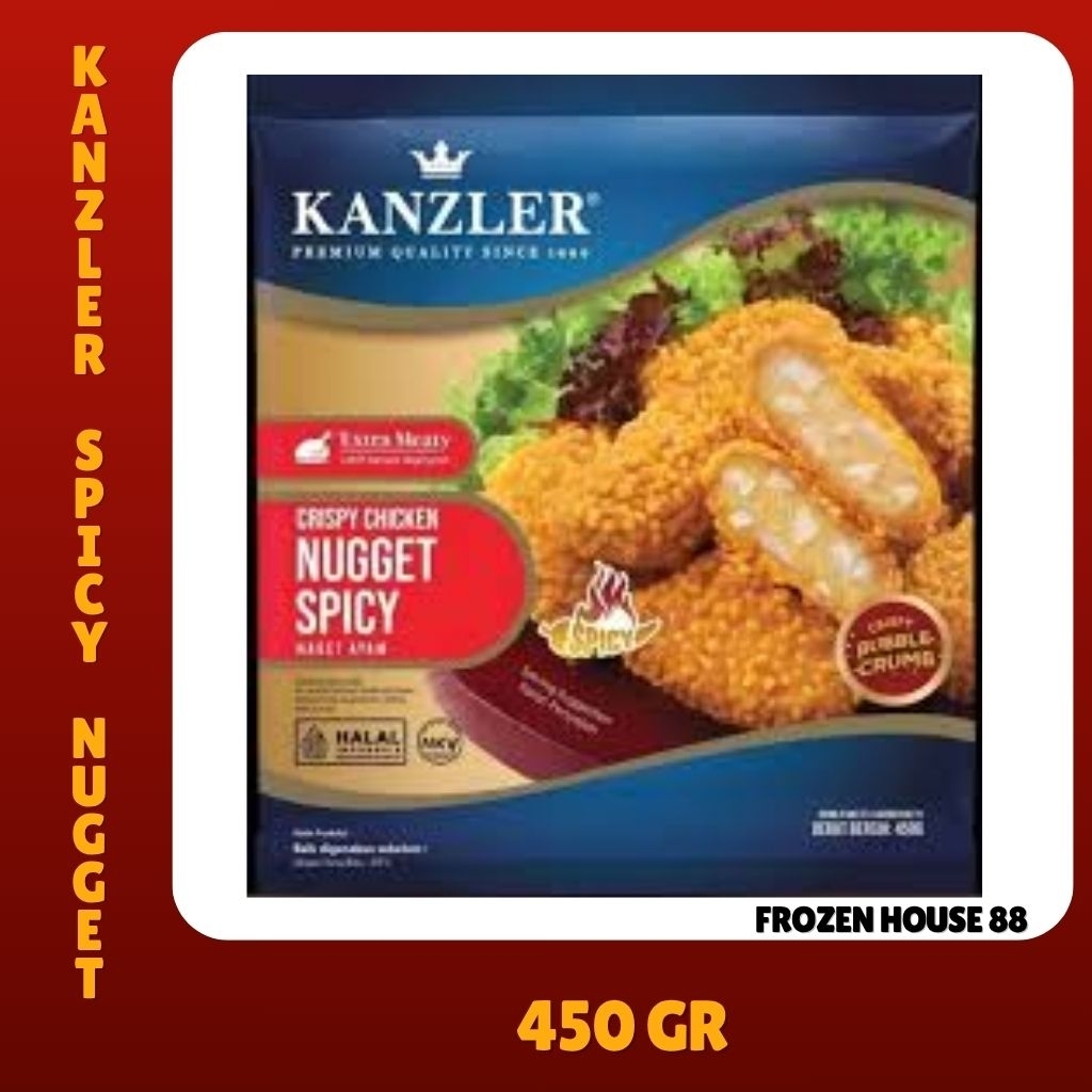 

Kanzler crispy nugget spicy 450gr