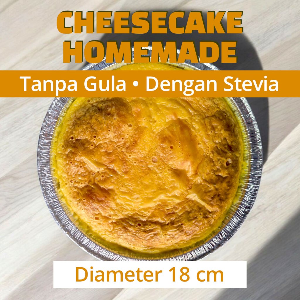 

Cheesecake Tanpa Gula - Dengan Stevia - Diet Karnivora Keto DEBM Cheese Cake