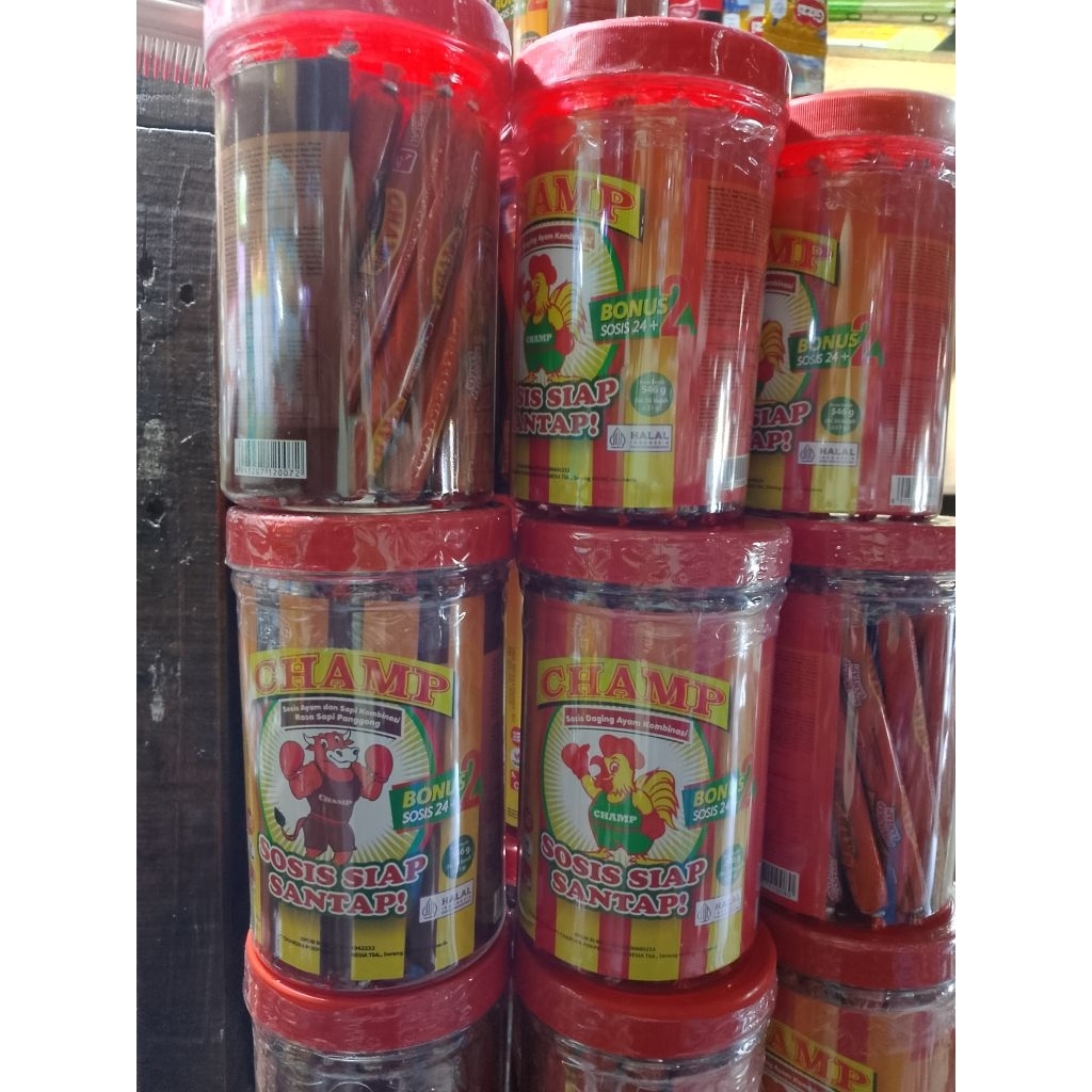 

sosis toples charm isi 26 pcs