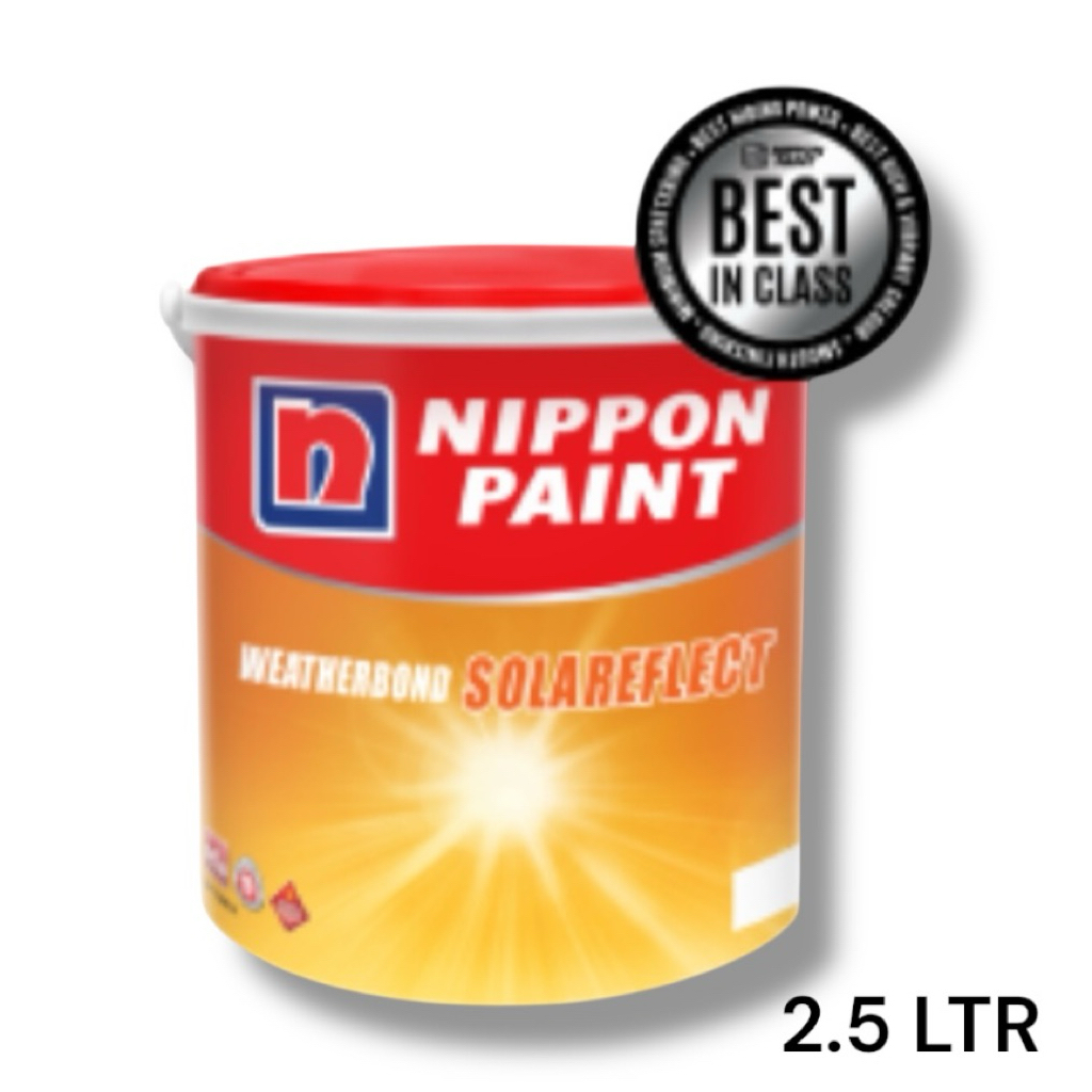 NIPPON WEATHERBOND SOLAREFLECT 2.5 LTR, CAT TEMBOK NIPPON PAINT
