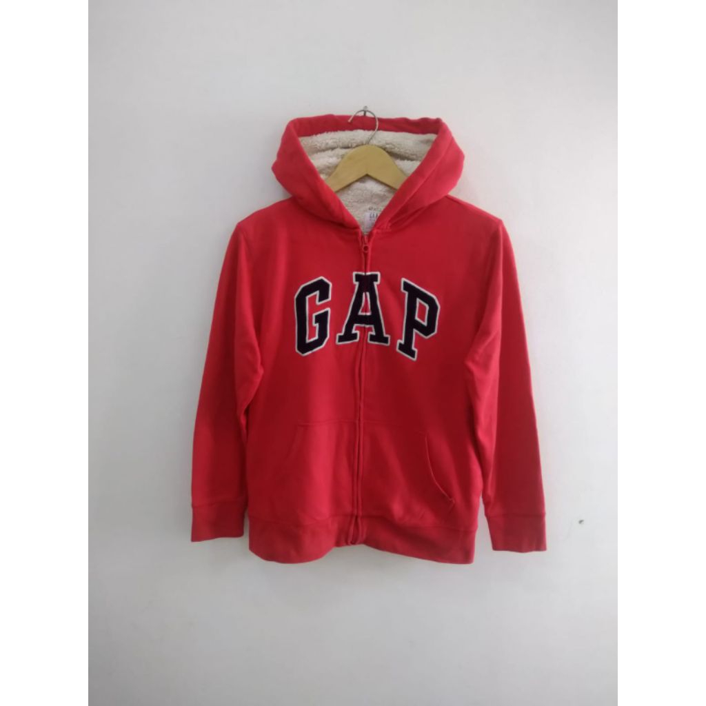 Zipper Hoodie GAP sherpa dalam