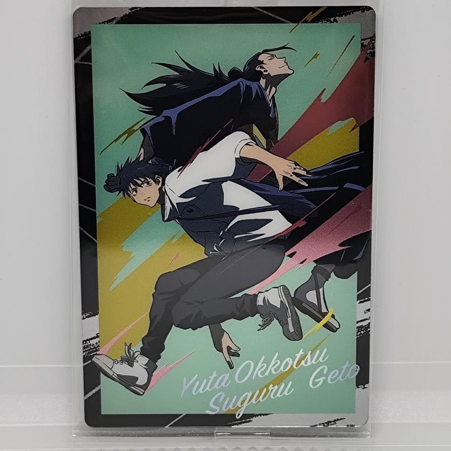 Jujutsu Kaisen Special Wafer Card - 30 N - Yuta Okkotsu & Suguru Geto [Jujutsu Kaisen 0]