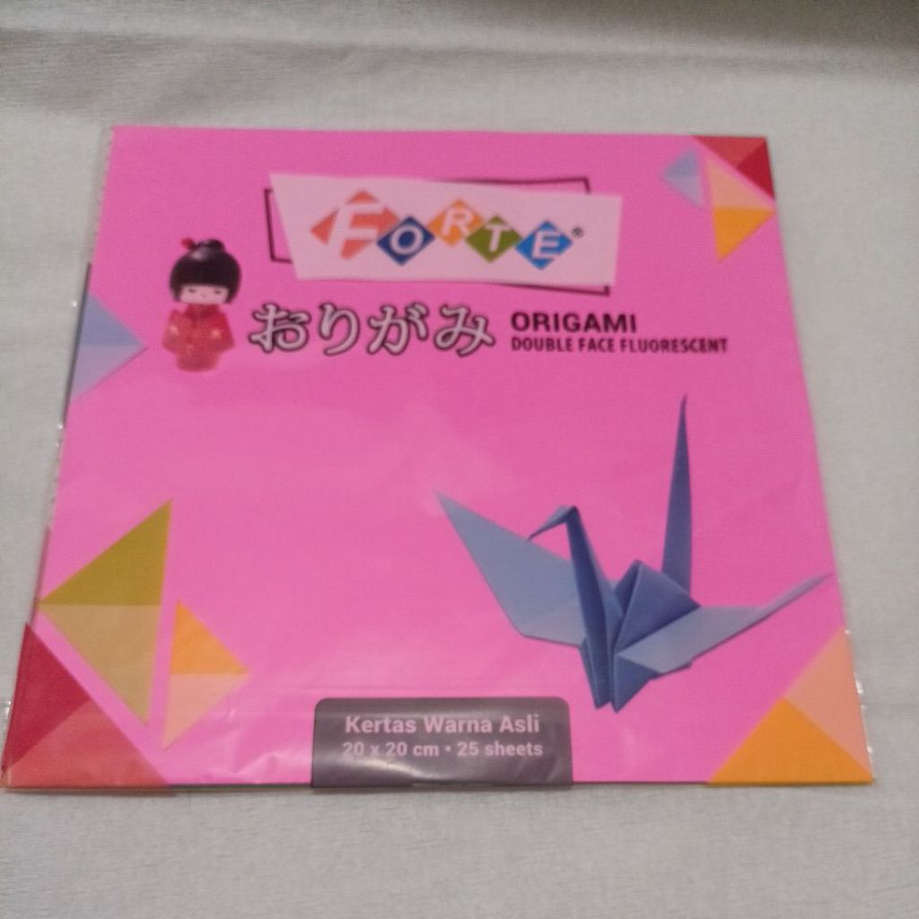 

Forte Origami 20x20 Double Face Fluorescent