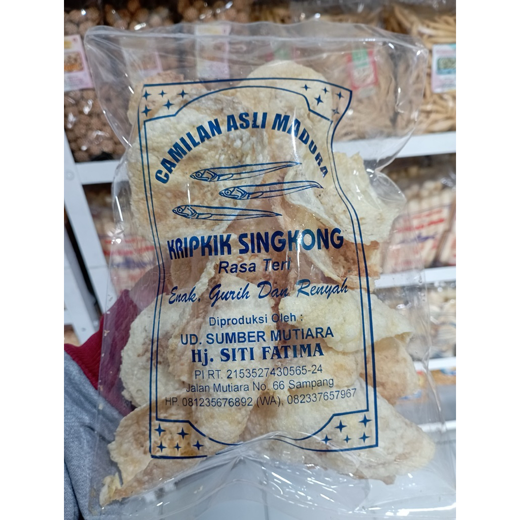 

Kripik Singkong - rasa Teri