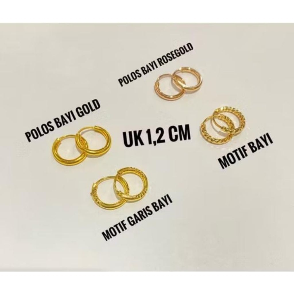 Anting Emas GIPSY BAYI ANAK XUPING