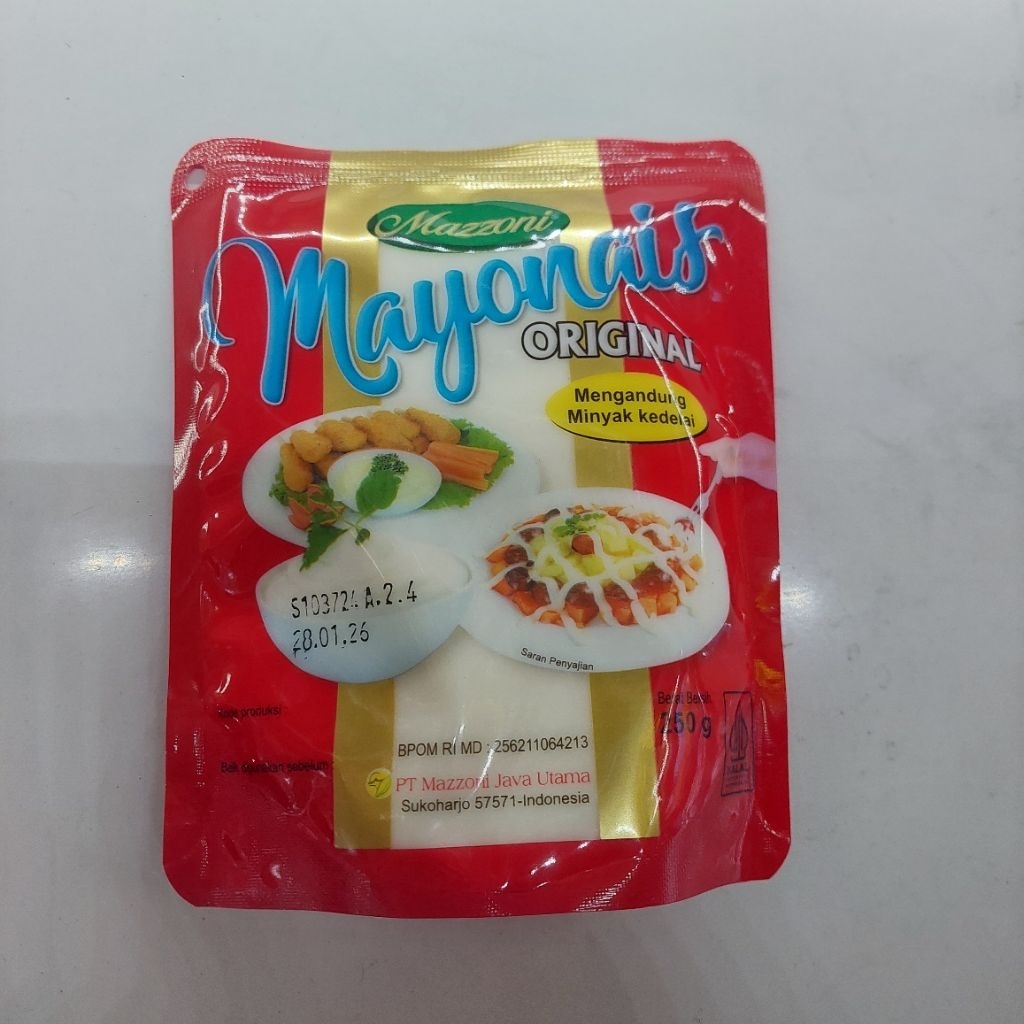

Mayonaes mazzoni original 250gr/mayonais mazzoni premium