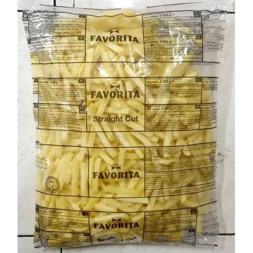 

McCain Favorita French Fries Straight Cut (Classic Cut) 2.5 Kg