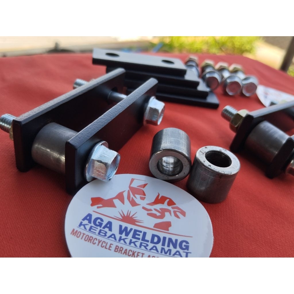 Braket PEMUNDUR  SHOCK belakang AEROX NEW/OLD