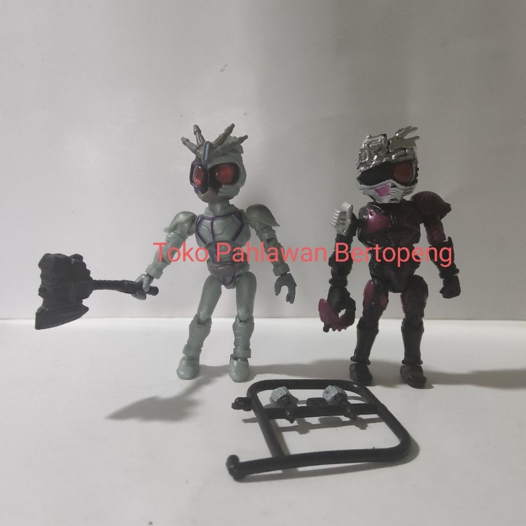 CT66 / CT 66 Kamen Rider Chaser + Mashin Chaser [Bandai] - ( TAG : Candy Toy Action Figure Rise Stan
