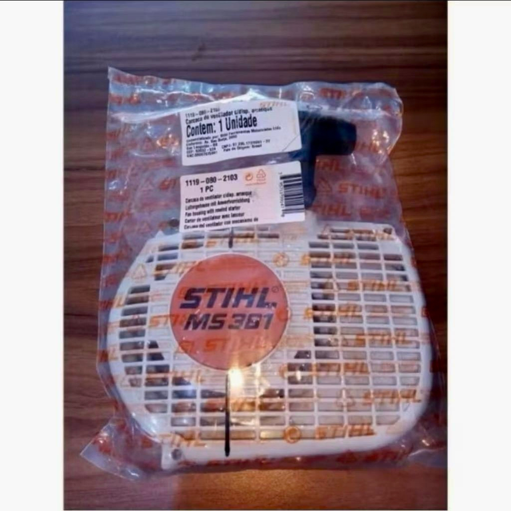 Recoil Stater Assy Chainsaw STIHL MS 381.Recoil Stater Senso MS381 Komplit Tinggal Pasang.