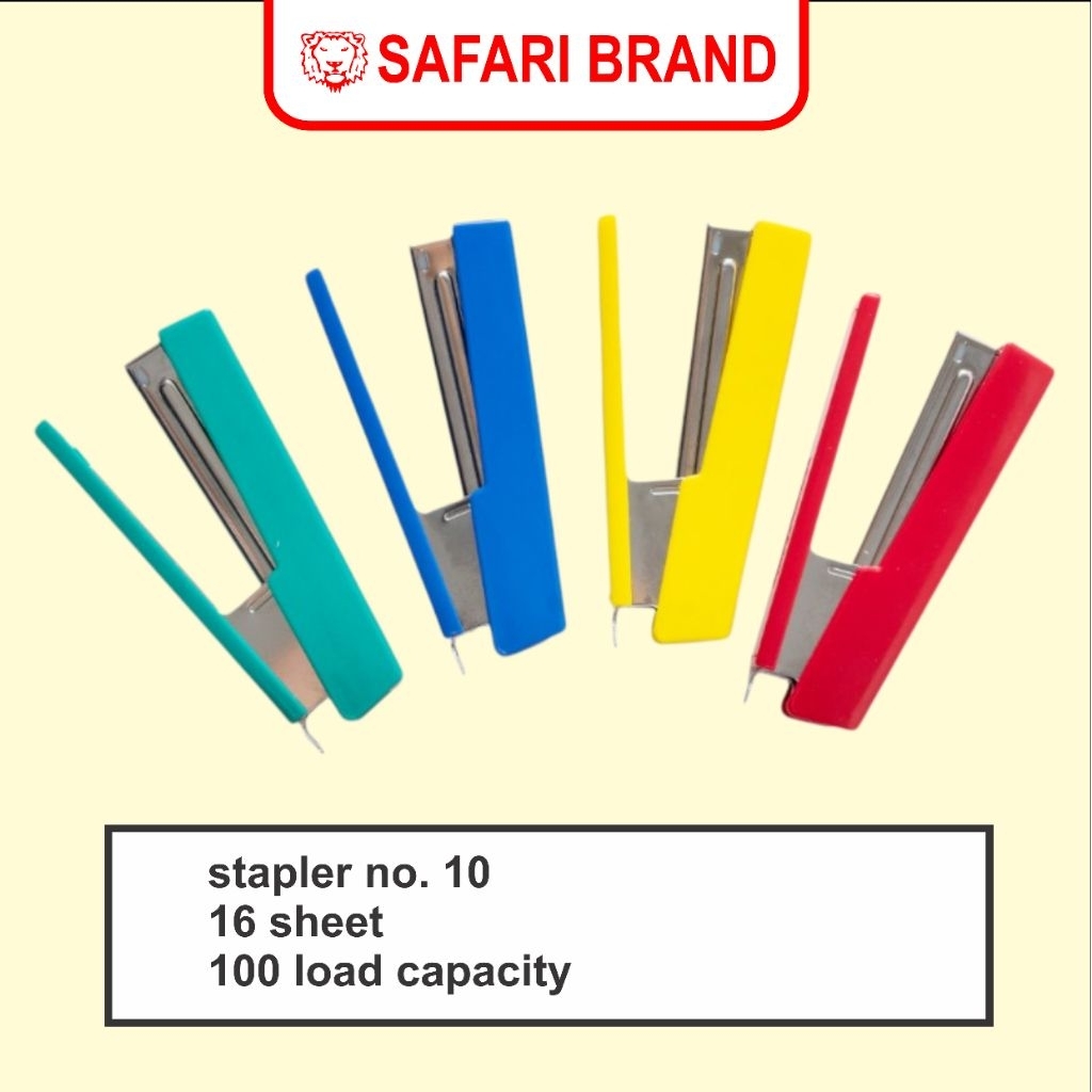 

(SF0123)Stapler Staples Straples Jepretan HD 10 Safari Brand