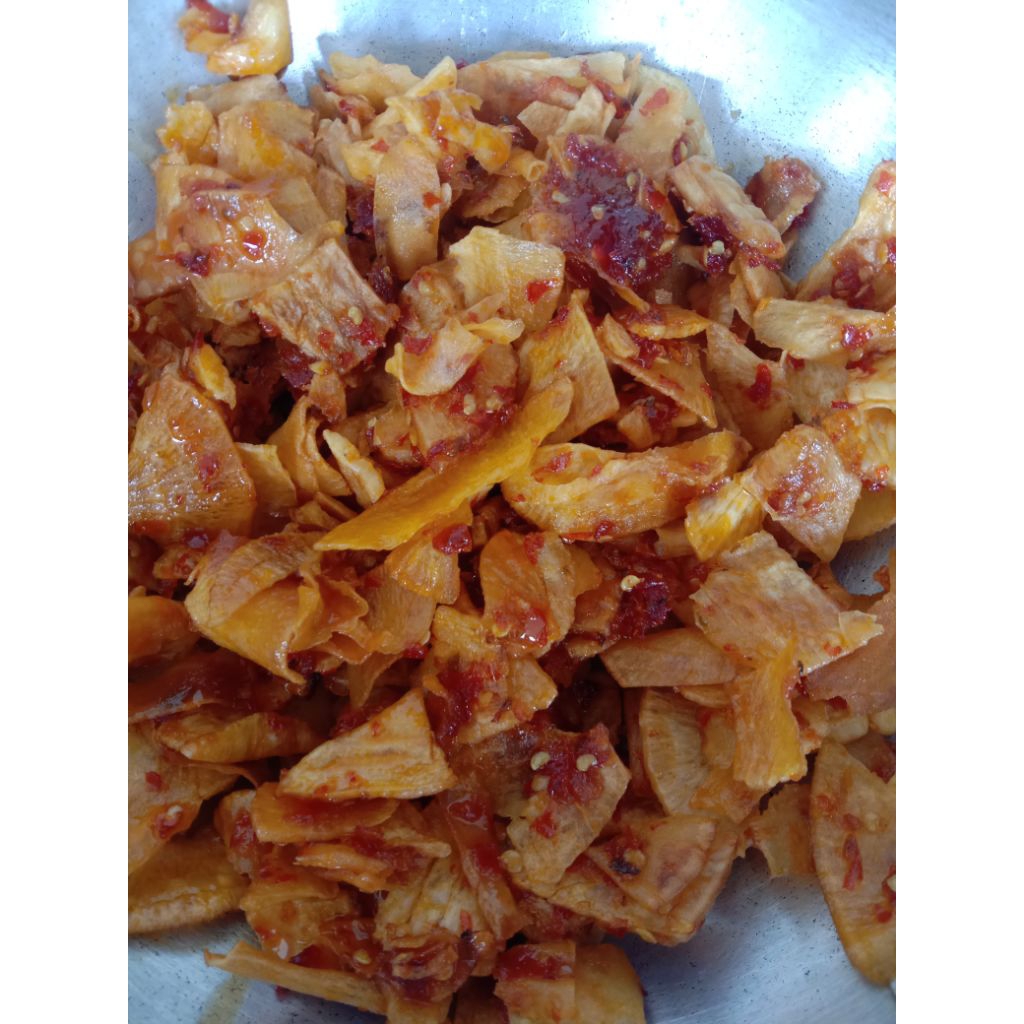 

kripik singkong balado x-tra pedas manis