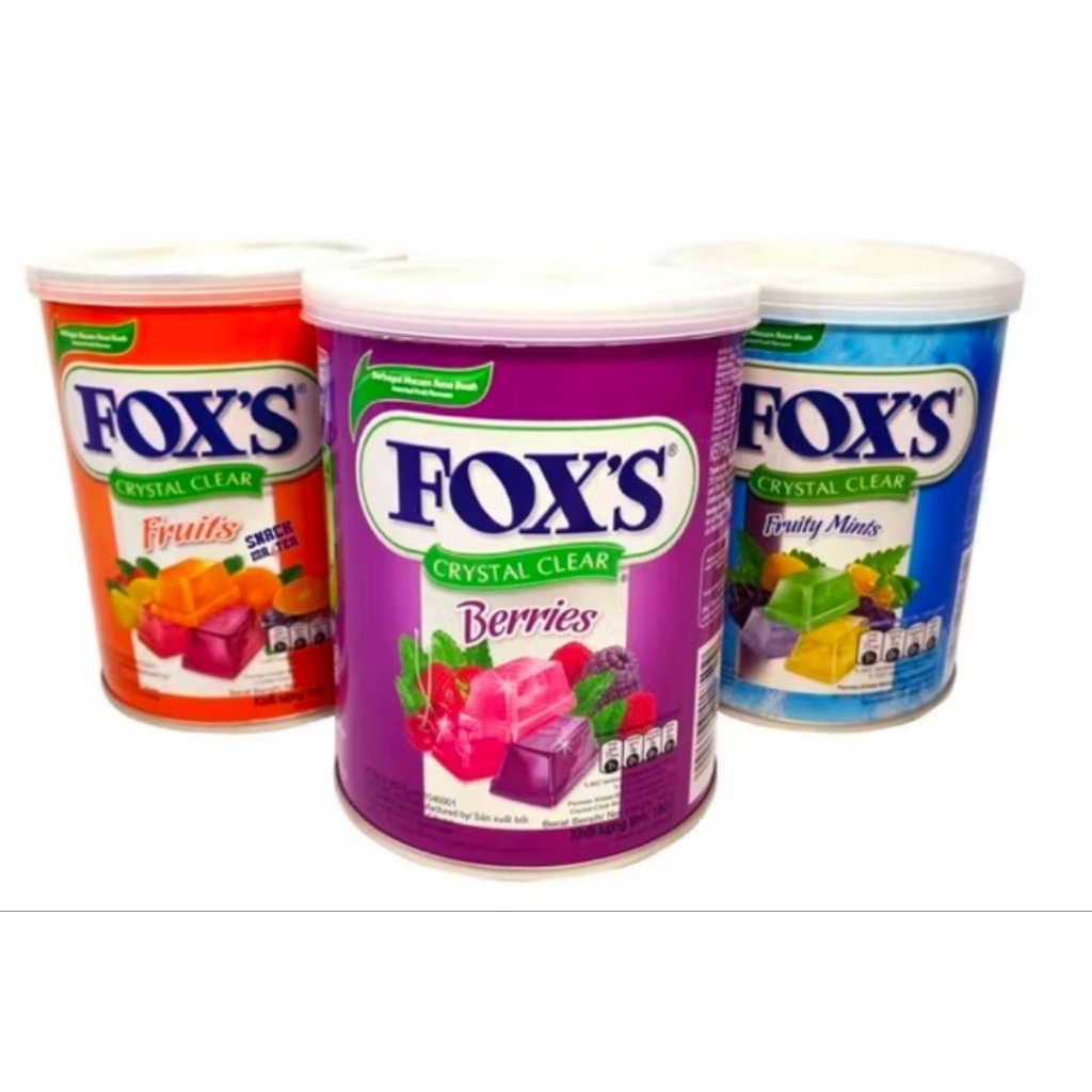 

Permen Foxs Kaleng Berbagai Rasa dan Berkualitas 170g