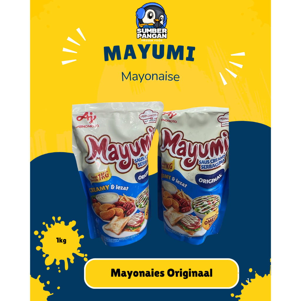 

Mayumi Mayonaise 1Kg (ORIGINAL)