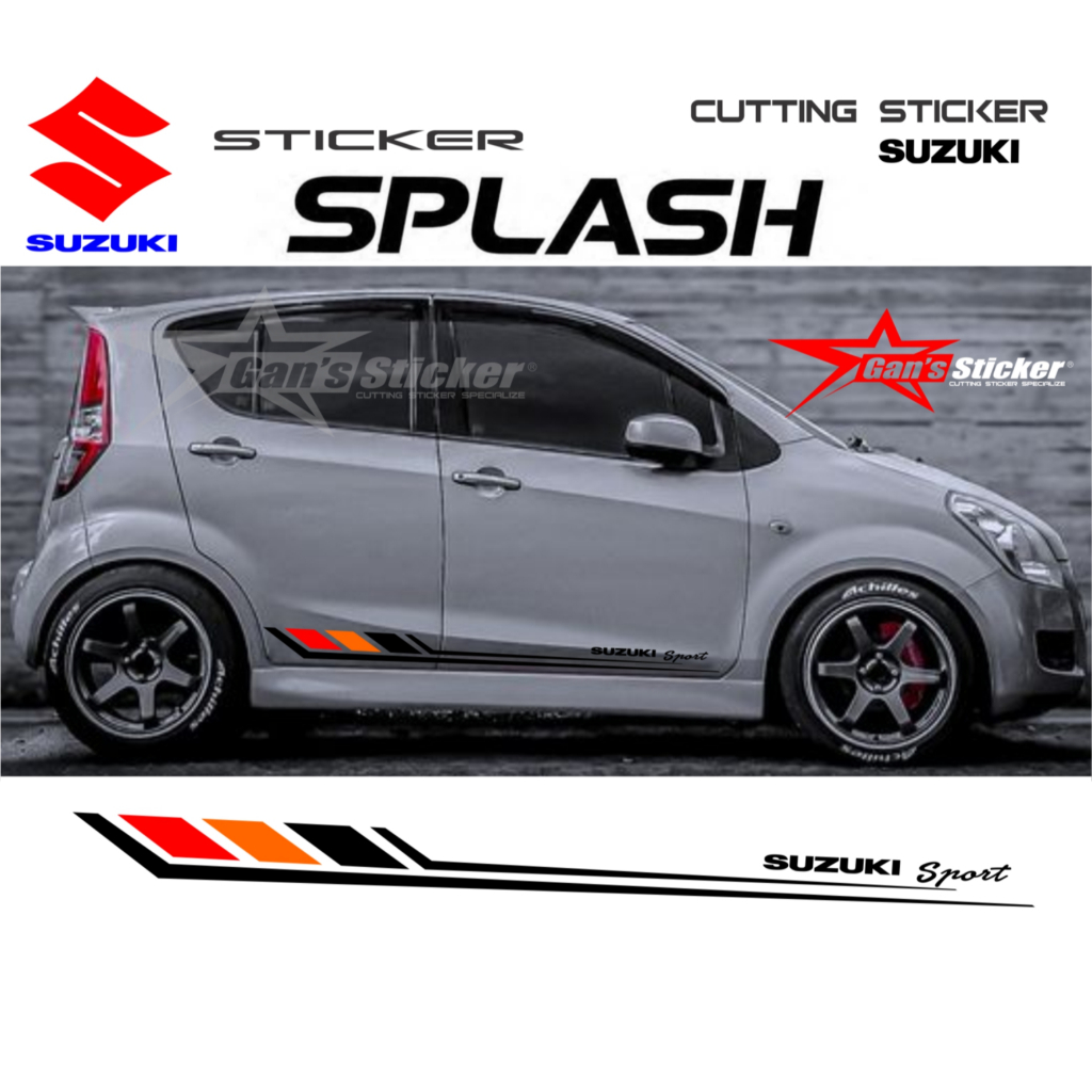 Sticker Suzuki Splash Aksesoris Suzuki Splash