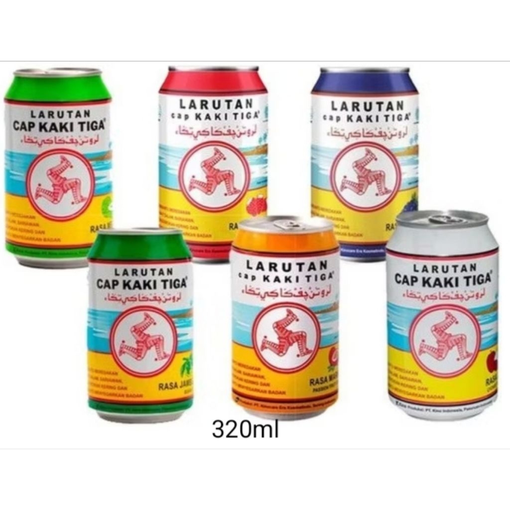 

obat panas dalam larutan cap kaki tiga kaleng 320ml