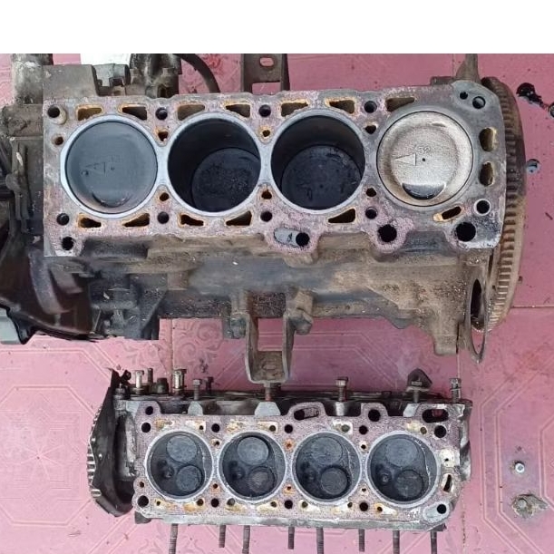 shortblok mesin l300 bensin 4G32 full Std copotan bagus