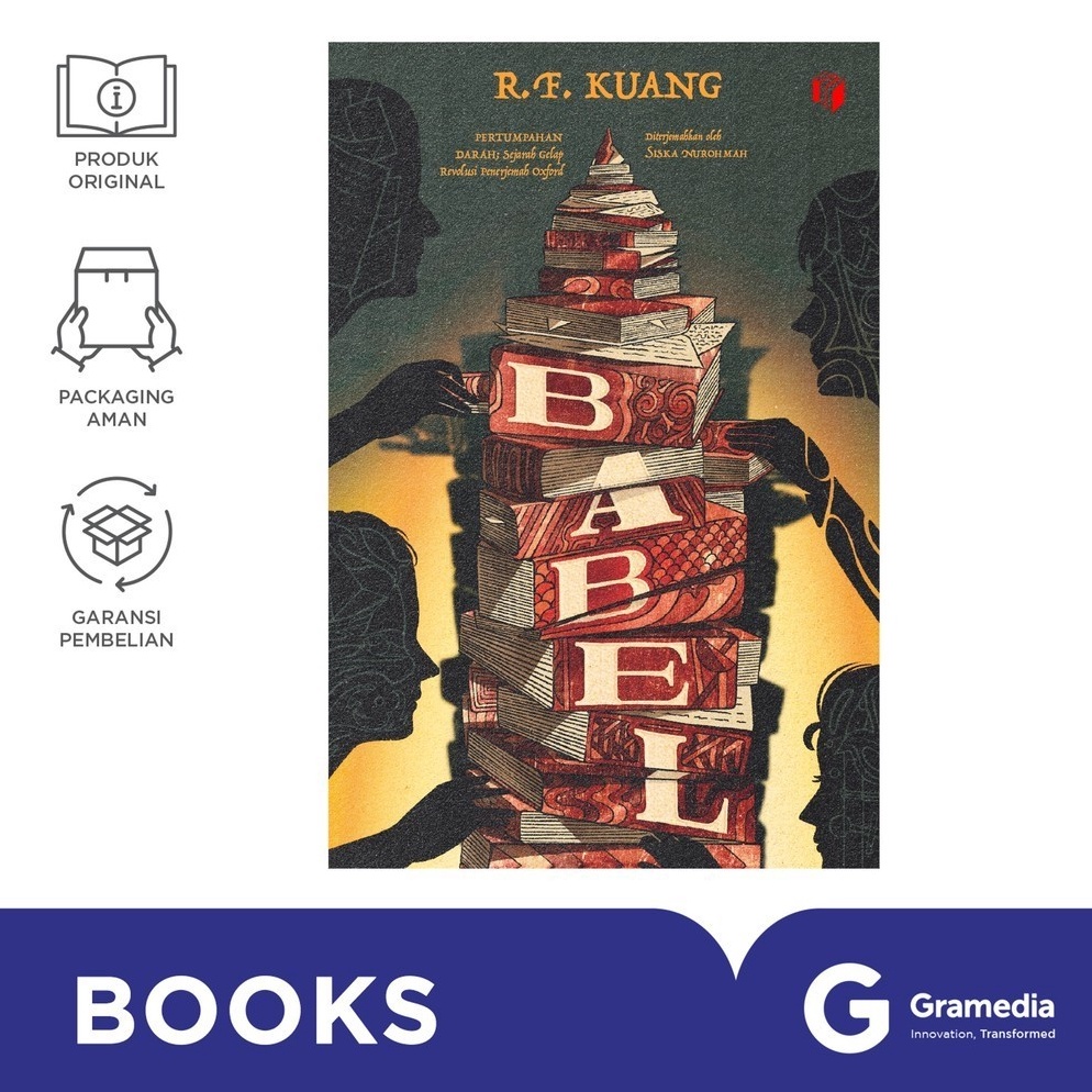 KODE T87Z Gramedia Novel Babel Pertumpahan Darah RF Kuang