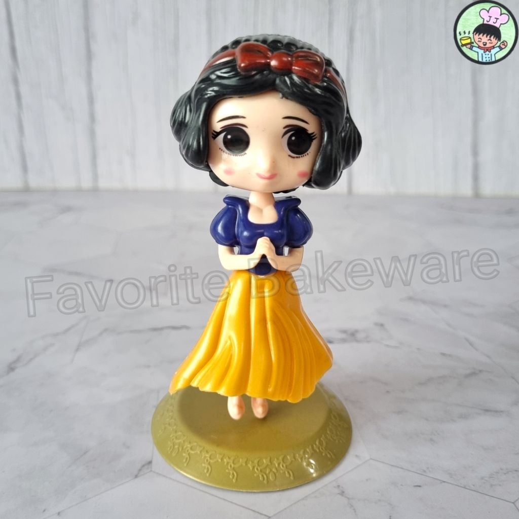 Topper Cake Birthday Snow White Princess Hiasan Kue Tart Ulang Tahun Gadis Dekorasi Pesta