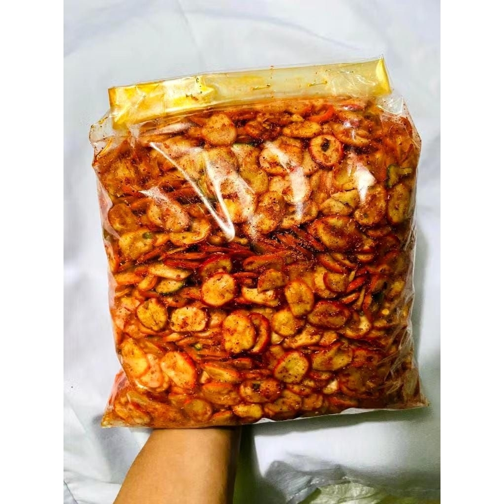

Kerupuk Seblak Daun Jeruk Hot 500 Gr Pedas Gurih Termurah