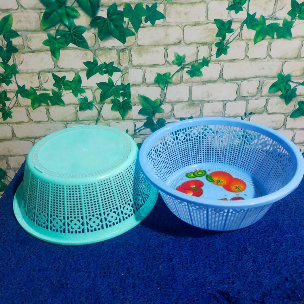 Wakul Berkatan 14 (26.5X19X9CM) TRADISIONAL MOTIF/ WAKUL BERKATAN / WADAH SAJI/ WAKUL BESEK PLASTIK 