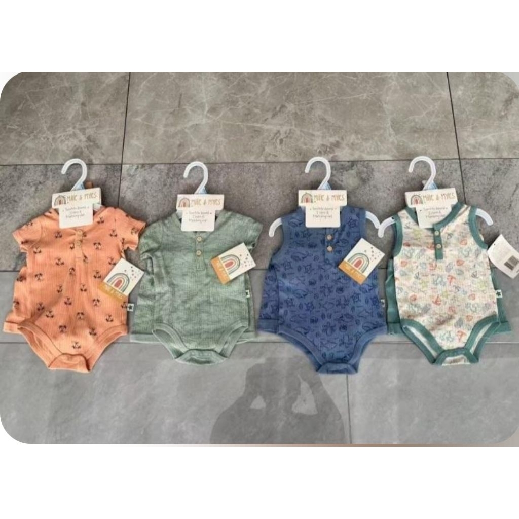 Baju Bayi Laki Laki Jumper 3in1 Set Topi