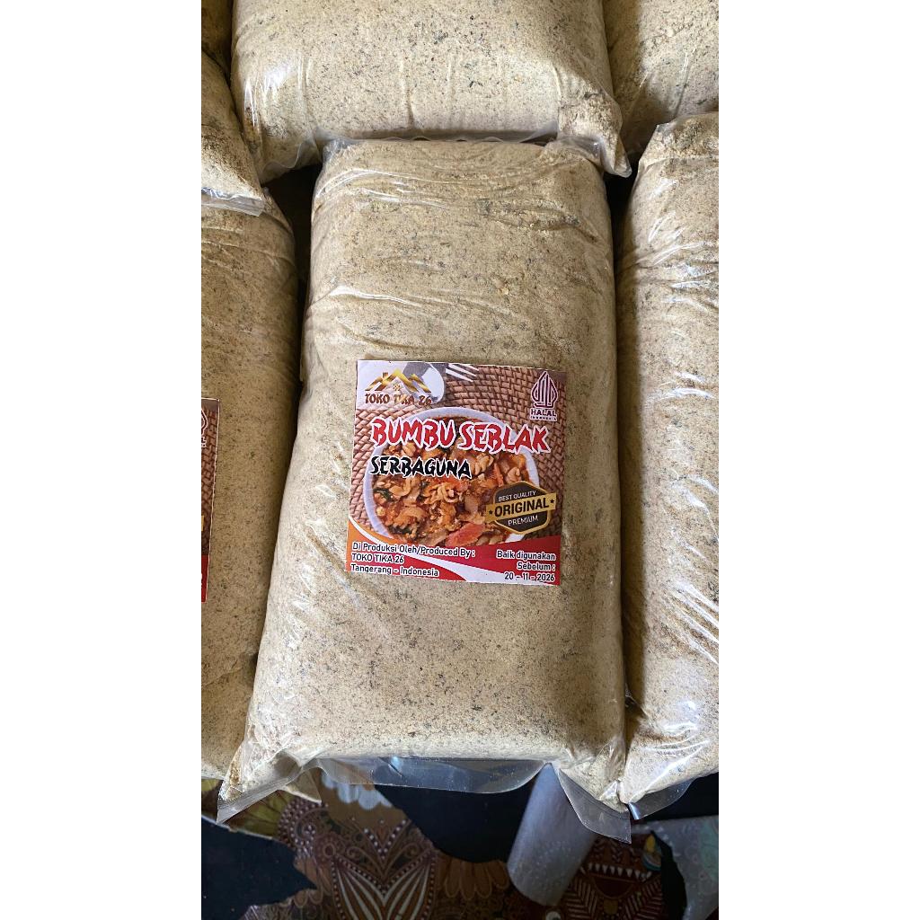 

TERLARIS - BUMBU SEBLAK BASO ACI SERBAGUNA 1 KG KUALITAS PREMIUM ORYGINAL TOKO TIKA 26