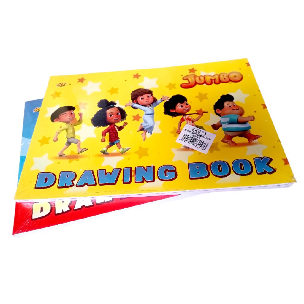 

KIKY BUKU GAMBAR A4 KARAKTER JUMBO ECERAN 1PCS