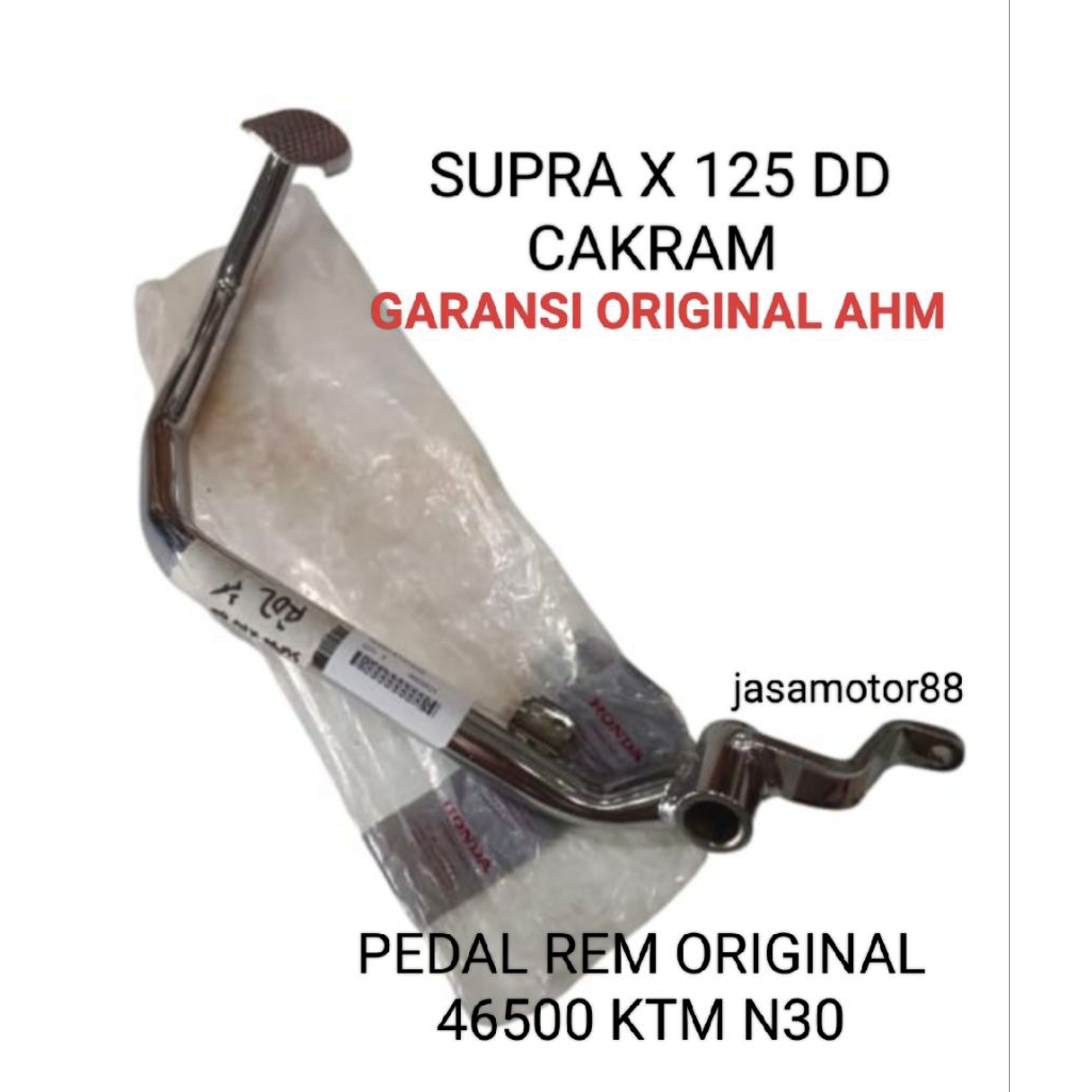 PEDAL REM SUPRA X 125 DD CAKRAM ORIGINAL 46500 KTM N30