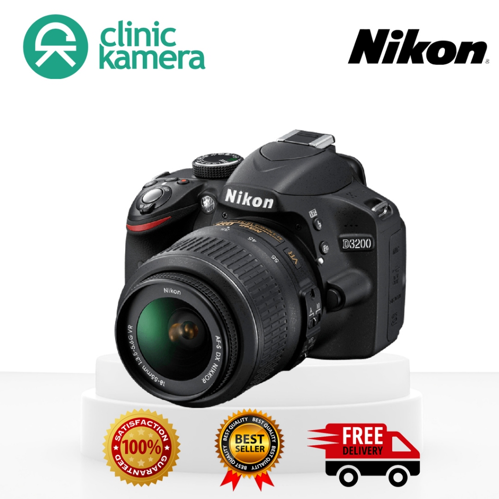 Nikon D3200 Kit 18-55mm / Kamera DSLR Nikon D3200 / Kamera DSLR Nikon