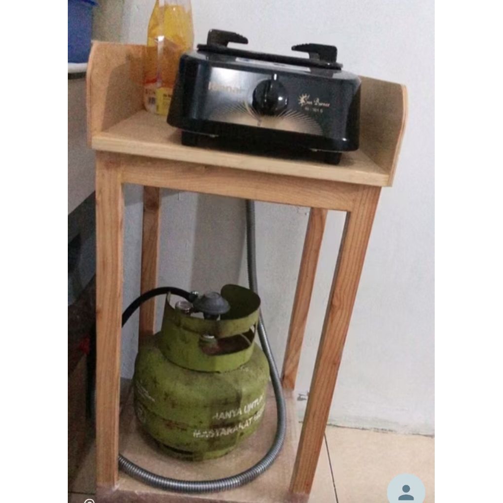 meja kompor 1 tungku