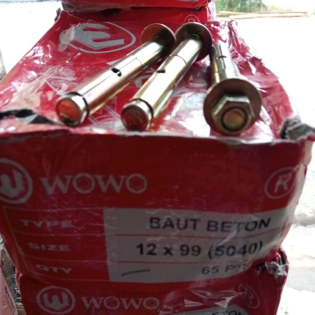 Baut beton dynabolt 12x99