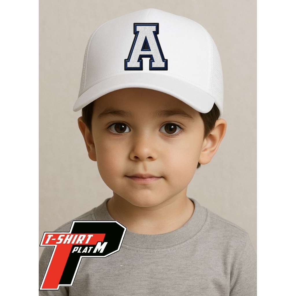 Topi Anak A Huruf Bisbol