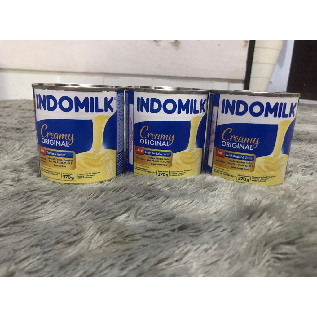 

Indomilk Kental Manis Creamy Original Kemasan kaleng Indomilk uht
