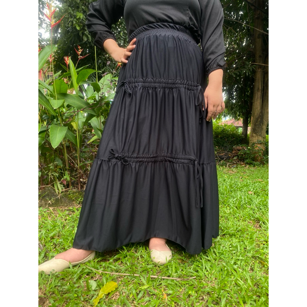 Rok pita Korea / Rok tali serut / Skirt serut hyget