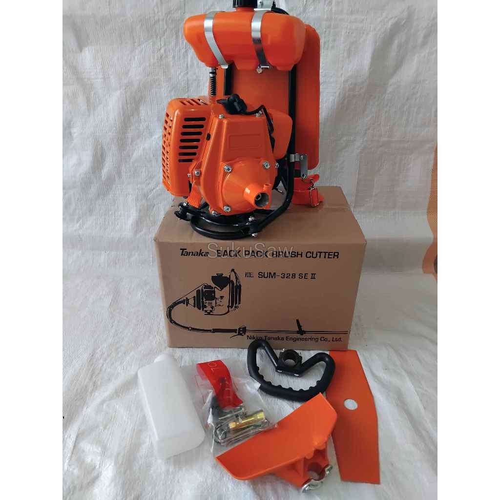 MESIN POTONG RUMPUT MURAH / BRUSH CUTTER TANAKA 328 MADE IN JAPAN ORIGINAL